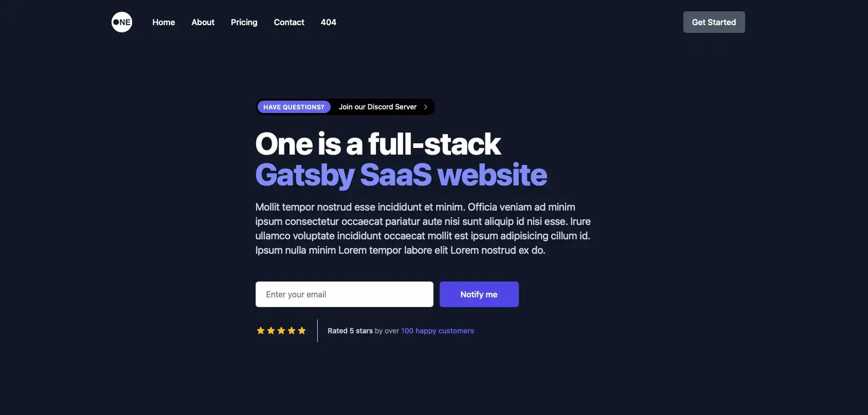 image OneTemplate preview